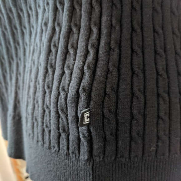 NWT Chaps hooded cardigan sweater  100% Cotton - Picture 3 of 4